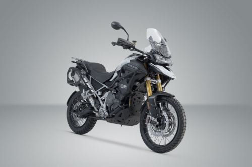 Adventure set DUSC with top case XL Black. Tiger 1200 Rally Pro/GT/GT Pro..