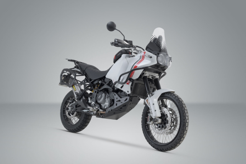 Adventure set DUSC with top case XL Black. Ducati DesertX (22-) / Rally (23-).