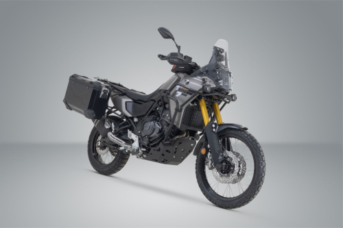 TRAX ADV aluminium case system Black. 45/37 l. Yamaha Ténéré 700 models (19-).