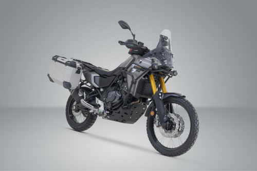 TRAX ADV aluminium case system stříbrné 45/37 l. Modeles Yamaha Ténéré 700 (19-)