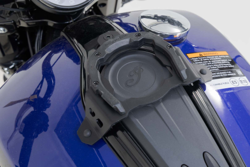 PRO tank ring Black. Indian Scout models (24-) w/o Limited+Tech.
