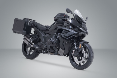 TRAX ADV aluminium case system Black. 37/37 l. BMW R 1300 R / R 1300 RS (25-).