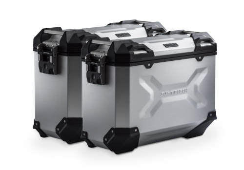 TRAX ADV aluminium case system Silver. 37/37 l. BMW R 1300 R / R 1300 RS (25-).