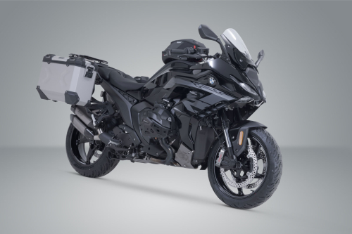 TRAX ADV aluminium case system Silver. 37/37 l. BMW R 1300 R / R 1300 RS (25-).