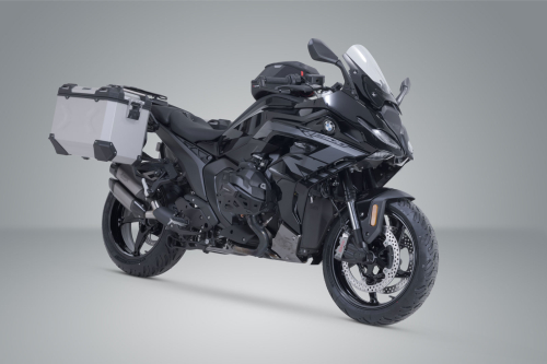 TRAX ADV aluminium case system Silver. 45/45 l. BMW R 1300 R / R 1300 RS (25-).