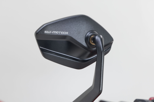 zrcátka do konců řídítek  Aprilia, Ducati, Honda, KTM, Yamaha models.