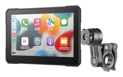 Interphone RideSync 70 Essential - zrcadlení na motorku