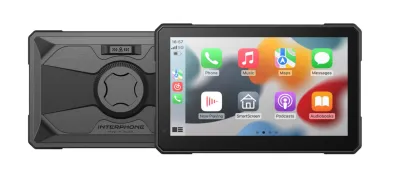 Interphone RideSync 70 Essential - zrcadlení na motorku