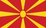 Vlajka Severní Makedonie